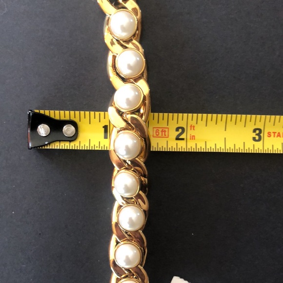 Tory Burch Winchel Pearly Chain Bracelet - Picture 6 of 6